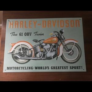 Harley Davidson sign